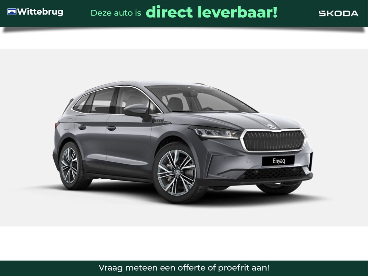 Skoda Enyaq iV - 60 Business Edition Business Upgrade Pakket / Panoramadak / 20 inch - AutoWereld.nl