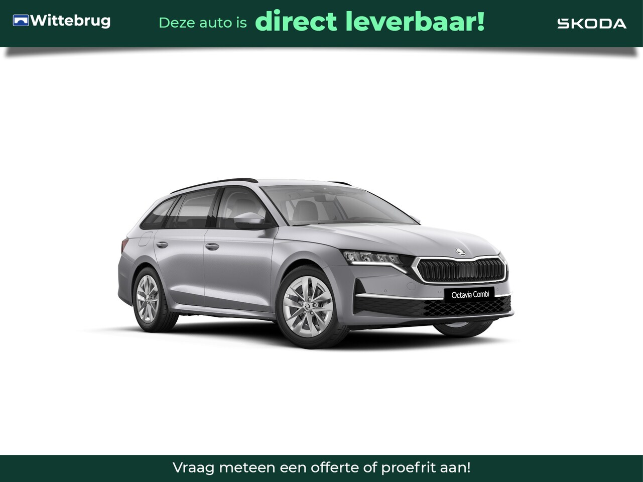 Skoda Octavia Combi - 1.5 TSI MHEV Business Edition Advance pakket/ Lodge interieur - AutoWereld.nl