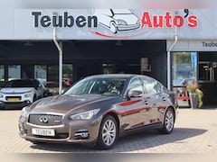 Infiniti Q50 - 2.0t Business Premium + Navigatie, Trekhaak, Lederen interieur, Climate control, 360 camer