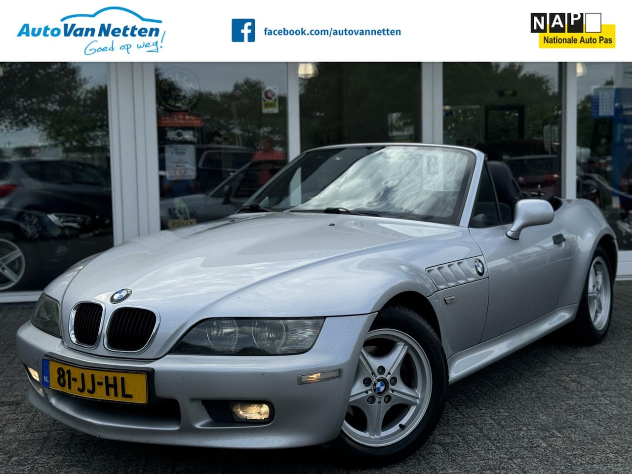 BMW Z3 Roadster - 1.9i S 1.9i S, Leder,Airco,lmv,Hardtop,windscherm - AutoWereld.nl