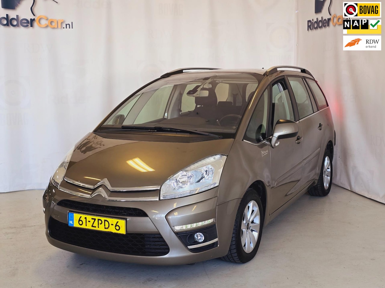 Citroën Grand C4 Picasso - 1.6 Collection 7p|AUTOMAAT|1E EIG|NAP|CRUISE|PARK SENS|NAVI|AIRCO - AutoWereld.nl