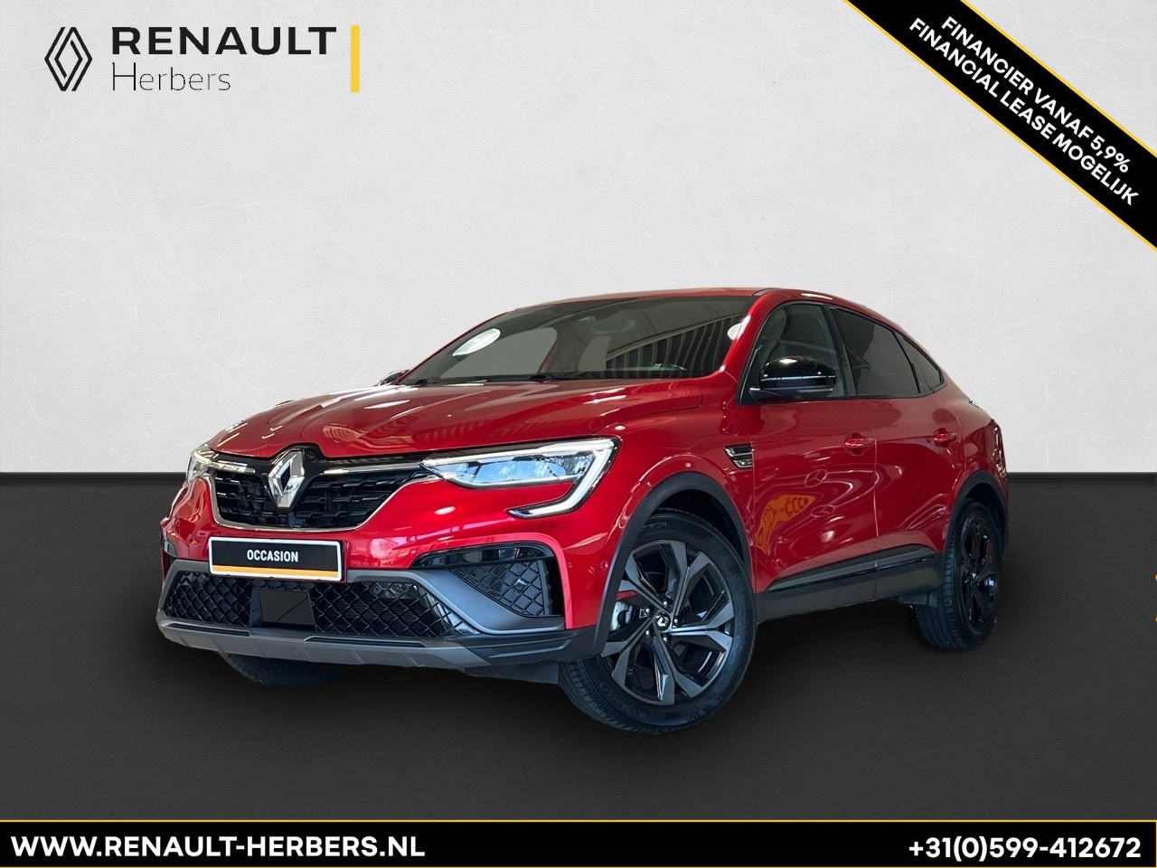 Renault Arkana - 1.6 E-Tech Hybrid 145 R.S. Line LEER / RS LINE / 360 CAMERA  FABRIEKSGARANTIE TOT 07.2027 - AutoWereld.nl