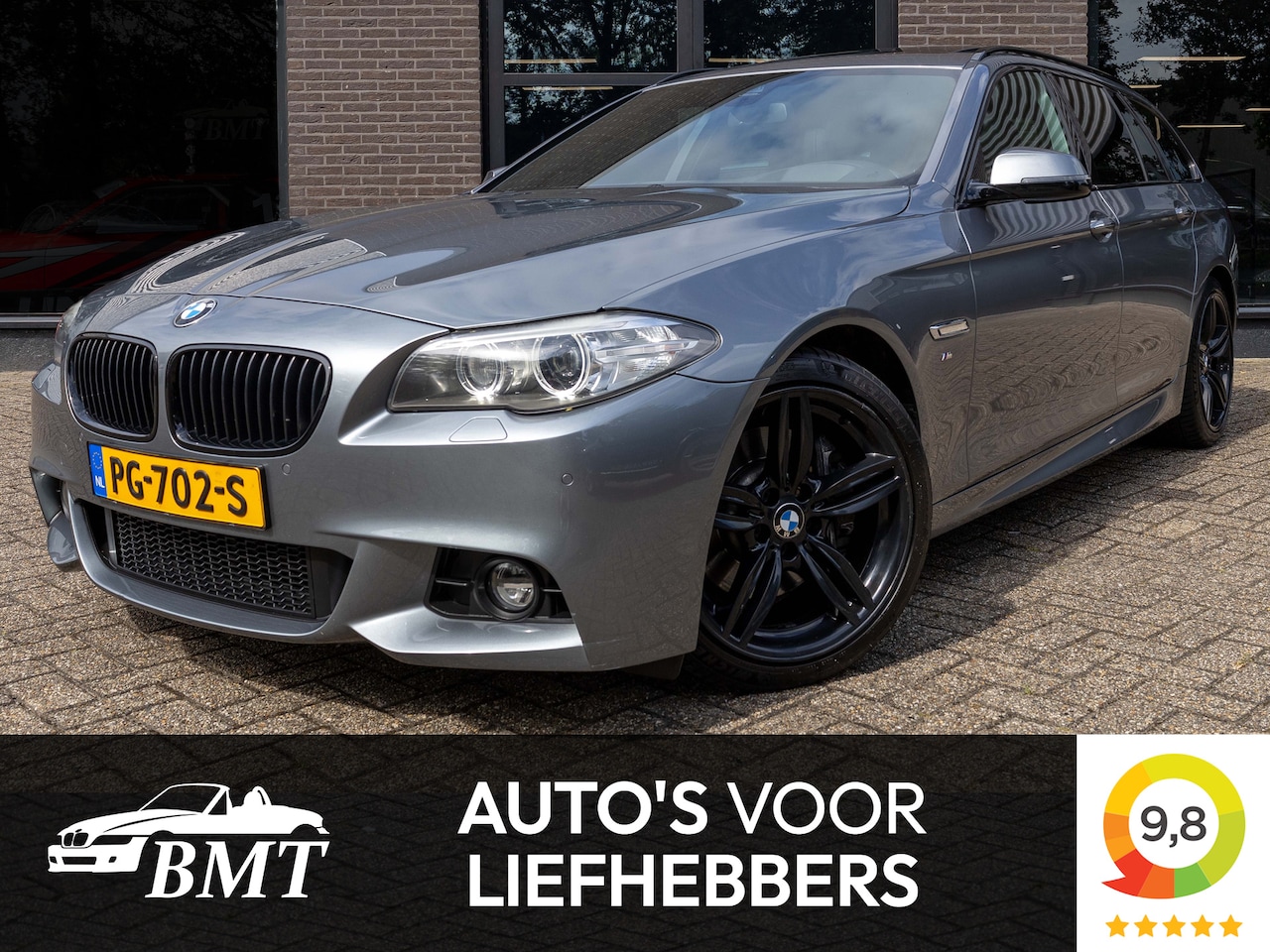 BMW 5-serie - 530d F11 M Sport High Executive / Headup / Comfort / Camera - AutoWereld.nl