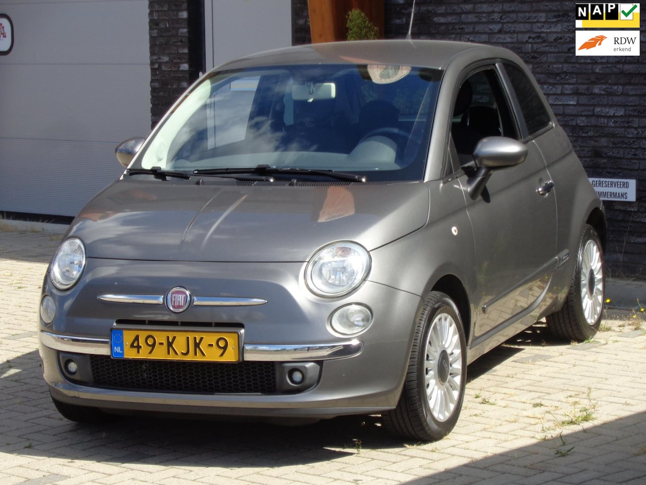 Fiat 500 - 1.2 Sport Airco LMV Leder Stuurbekr - AutoWereld.nl