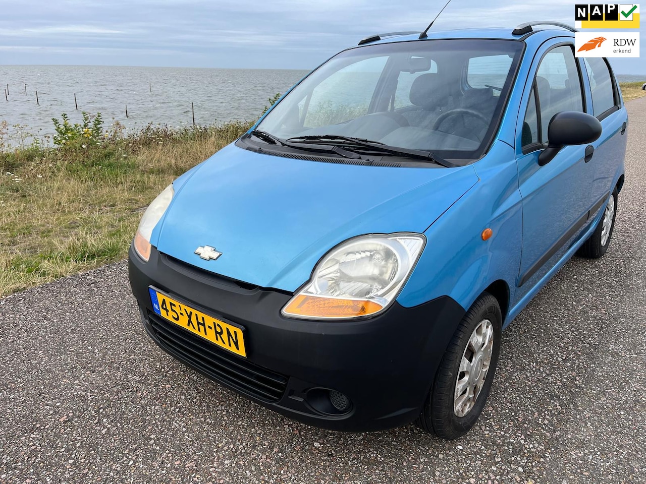 Chevrolet Matiz - Motor 0,8 ,2007 ,5Deurs ,APK ,Nieuw koppeling ,ABS ,NAP ,Stuurbekrachtiging - AutoWereld.nl