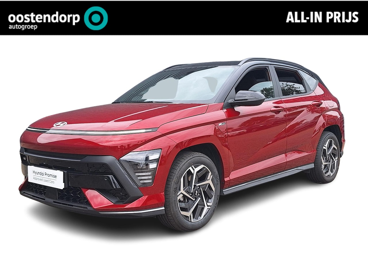 Hyundai Kona - 1.6 GDI HEV N Line | Rijklaarprijs! | Kop er af Voordeel! | - AutoWereld.nl