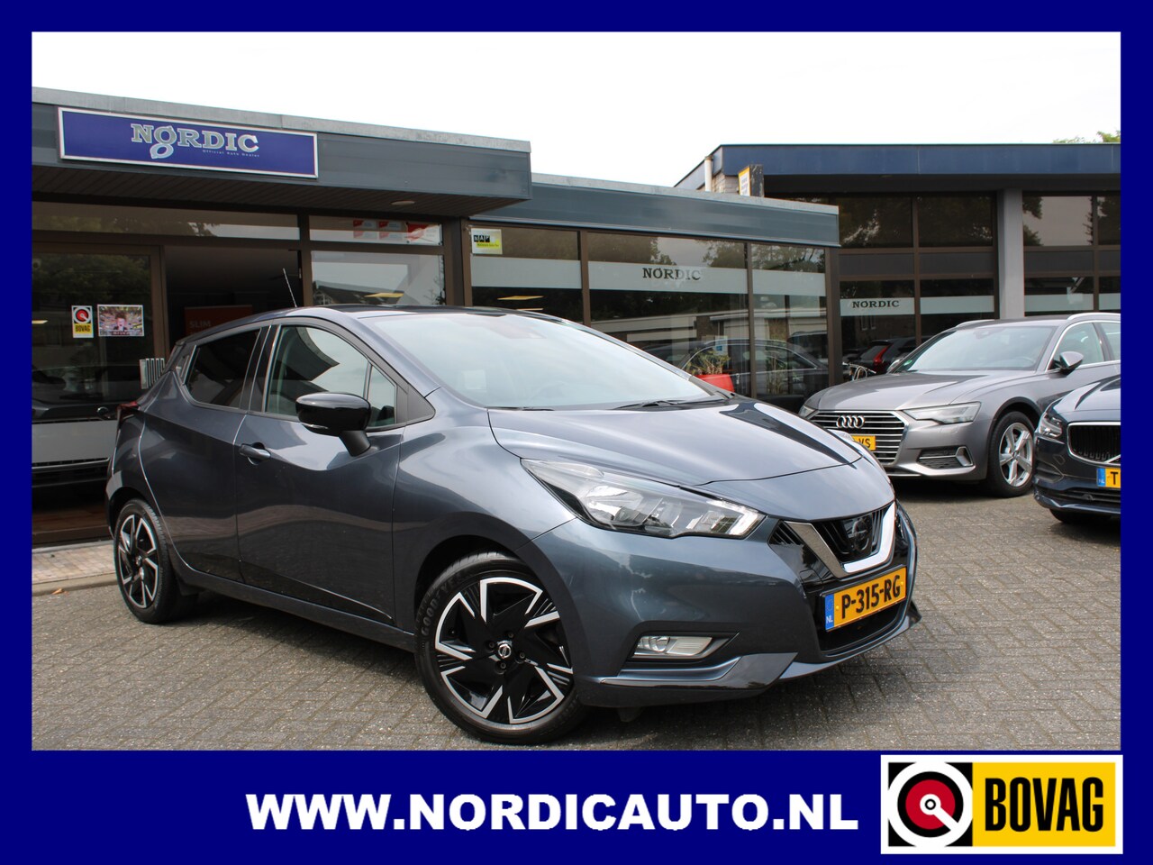 Nissan Micra - 1.0 IG-T N-DESIGN / AIRCO- NAVIGATIE- CRUISE CONTROL APPLE CARPLAY - AutoWereld.nl