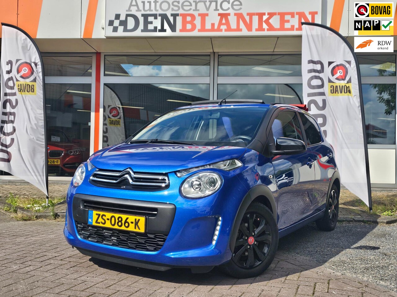 Citroën C1 - 1.0 VTi Airscape Urban Ride 5drs BJ.2019 / Cabriodak / Apple-CarPlay / Camera/ Airco / DAB - AutoWereld.nl