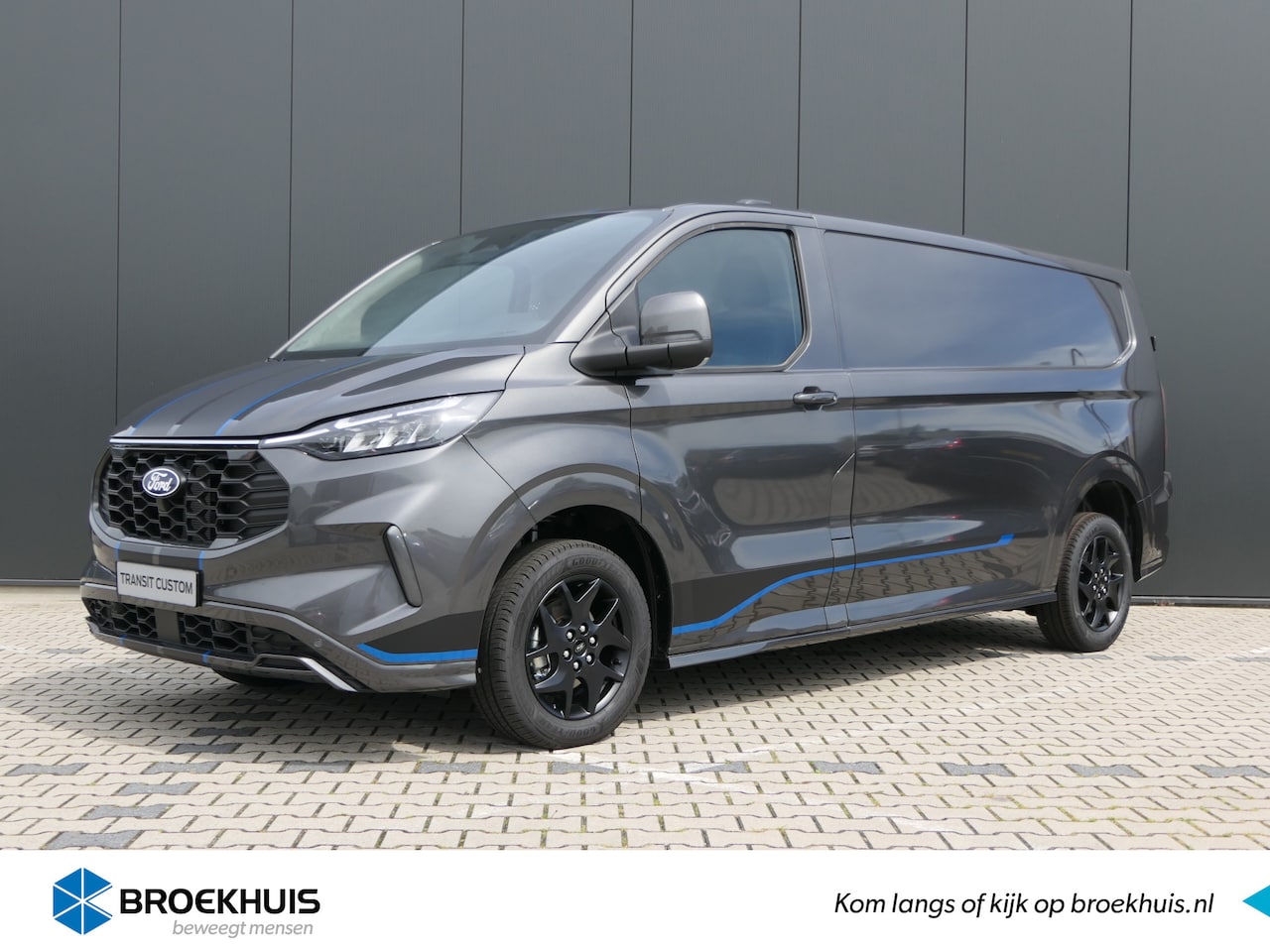 Ford Transit Custom - 300 2.0 TDCI L2H1 Sport Uit voorraad leverbaar! I Stoel- & Stuurverwarming I Apple carplay - AutoWereld.nl