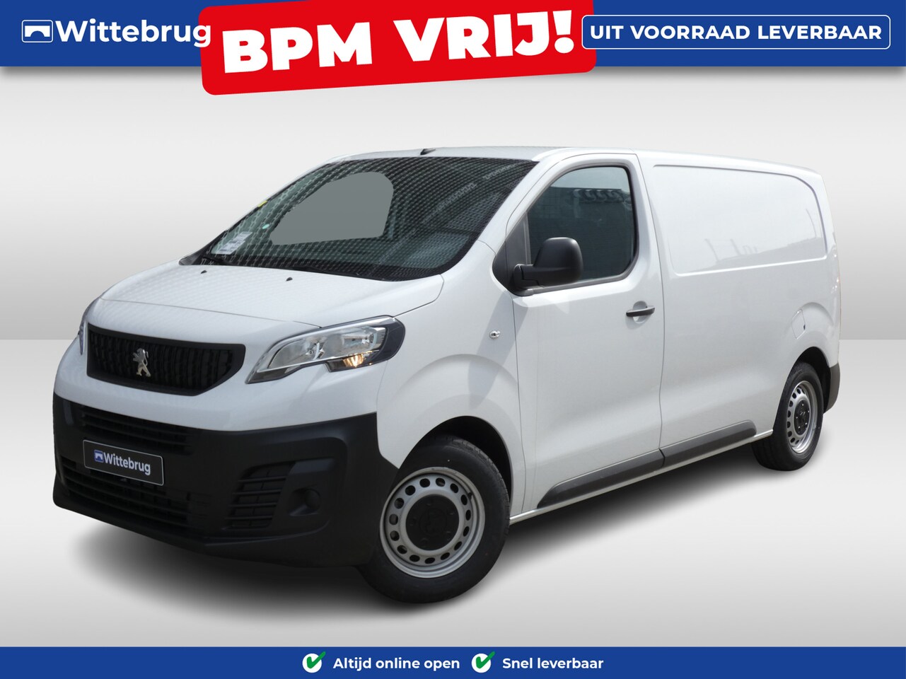 Peugeot Expert - 1.5 BlueHDI 100 S&S L2 | Airco | Bluetooth | Elektrische Ramen - AutoWereld.nl