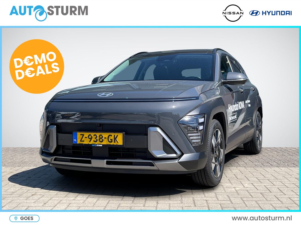 Hyundai Kona - 1.6 GDI HEV Premium Sky 1.6 GDI HEV Premium Sky - AutoWereld.nl