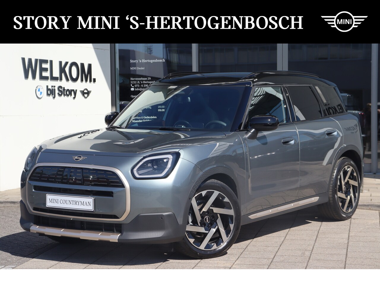 MINI Countryman - E / Favoured Trim / Pakket M / 19" Kaleido Spoke 2-tone - AutoWereld.nl