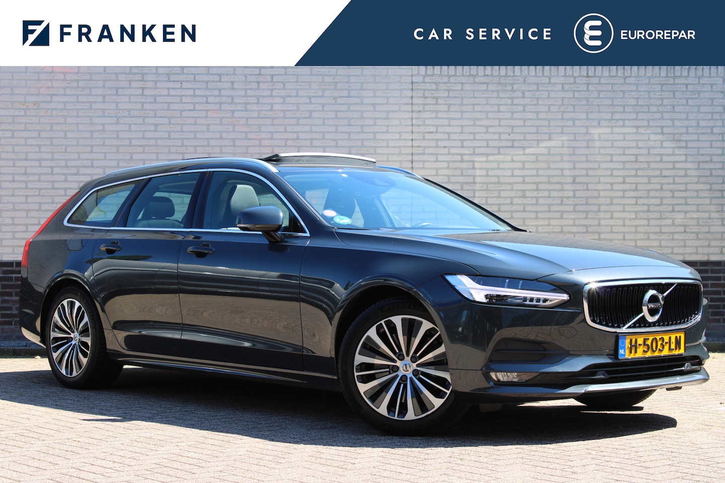 Volvo V90 - 2.0 T4 Momentum | Panoramadak | Trekhaak | BLIS | Leder | Memory | Adaptieve Cruise - AutoWereld.nl