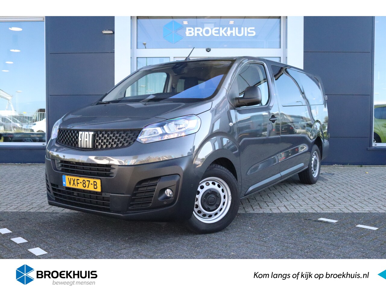 Fiat Scudo - 2.0 MultiJet 145 L3 Dubbele Cabine | Airco| Trekhaak | Carplay | ACC | PDC | Dodehoek Bewa - AutoWereld.nl