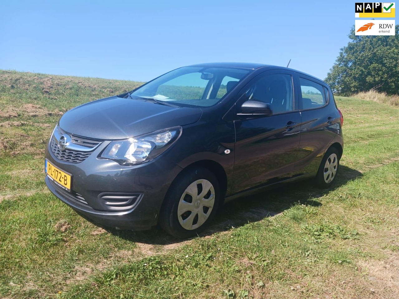 Opel Karl - 1.0i ecoFLEX Edition Afneembare Trekhaak Airco Cruise Control Bleu Tooth APK 01-2025 - AutoWereld.nl