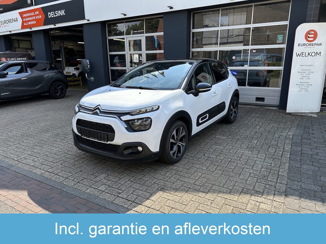 Citroën C3 - 1.2 PureTech Shine Automaat All-in prijs Stoelverwarming/Carplay/Cruise/Airco - AutoWereld.nl