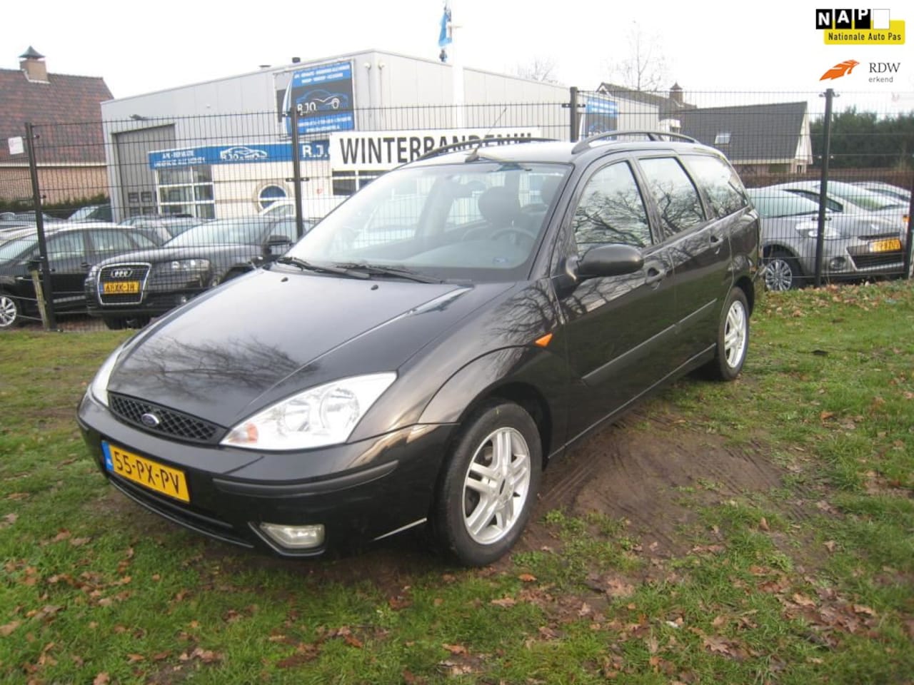 Ford Focus Wagon - 1.8 TDdi Futura navi/clima/leder - AutoWereld.nl