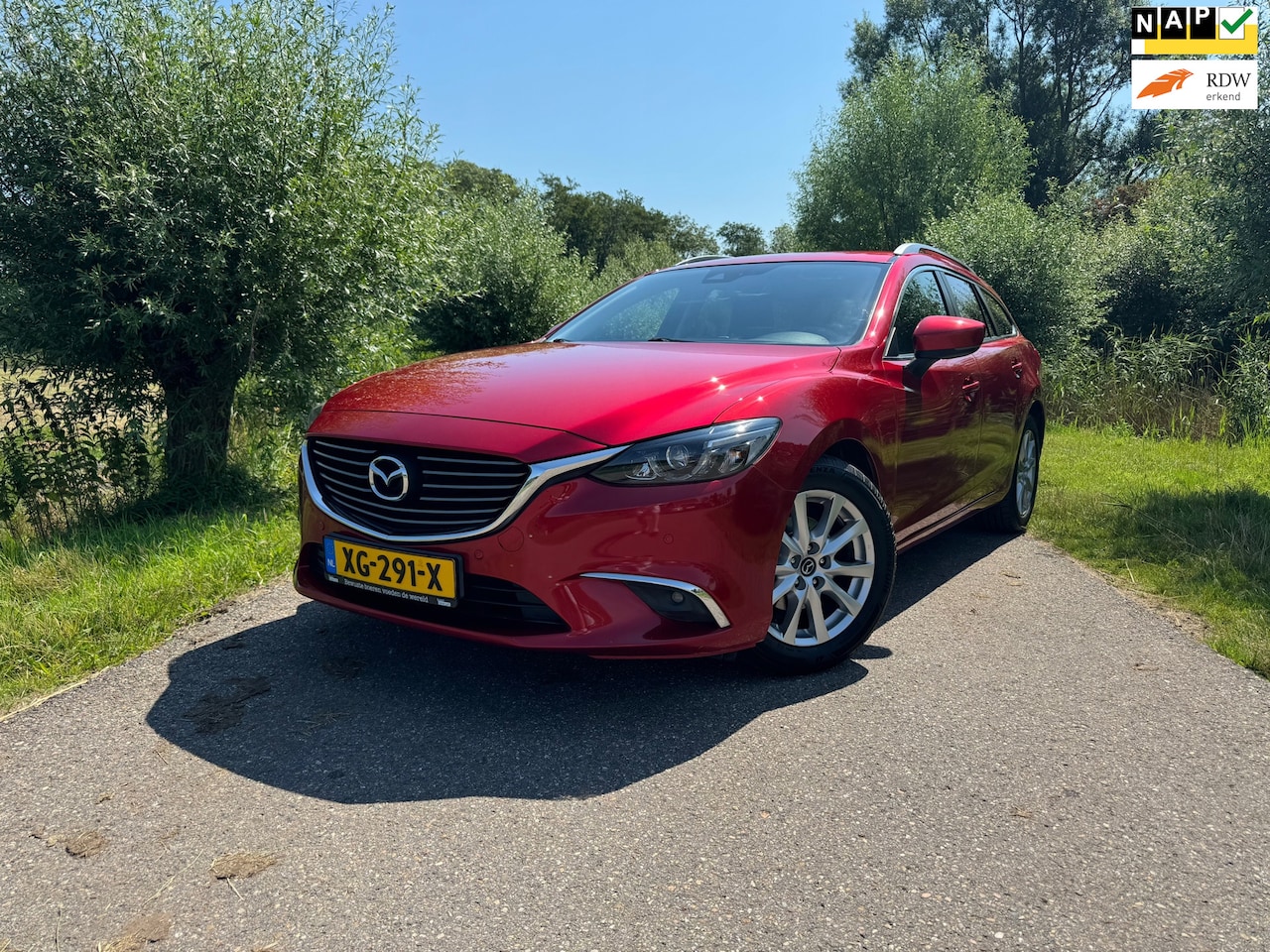 Mazda 6 Sportbreak - 2.0 SkyActiv-G 165 TS+ / Automaat / Stoelverwarming / Navigatie / Camera / Cruise Control - AutoWereld.nl