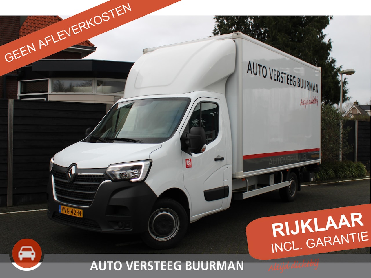 Renault Master - Bakwagen T35 2.3 dCi 145PK L3 EL Energy Red By Renault Achteruitrijcamera, Airconditioning - AutoWereld.nl