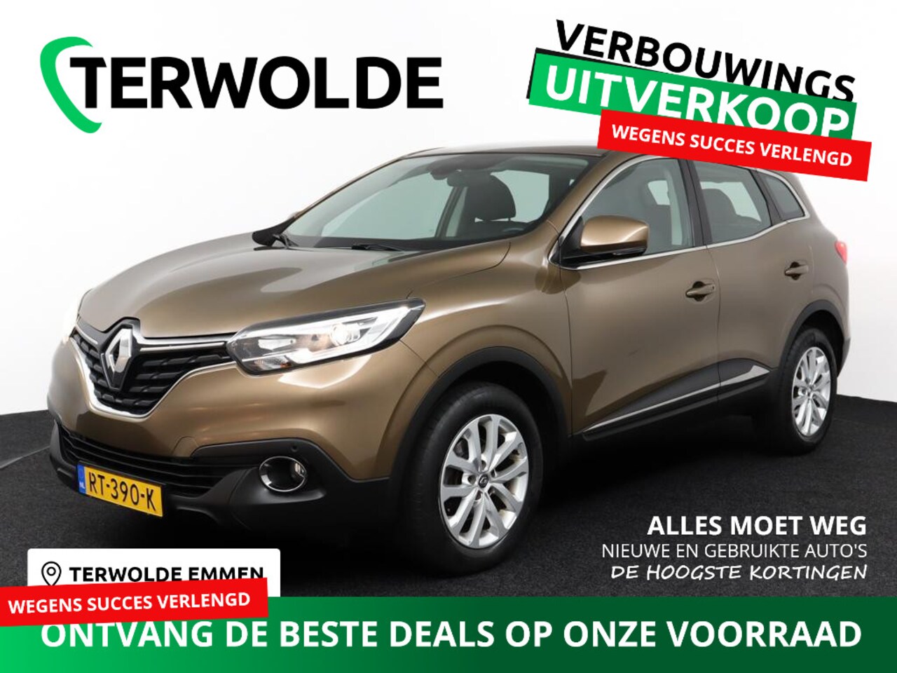 Renault Kadjar - TCe 130 Zen | R-Link Navigatie | Cruise Control | Climate Control | Lichtmetalen velgen - AutoWereld.nl