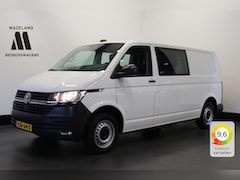 Volkswagen Transporter - 2.0 TDI L2 Dubbele Cabine EURO 6 - Airco - Navi - Cruise - € 18.900, - Excl