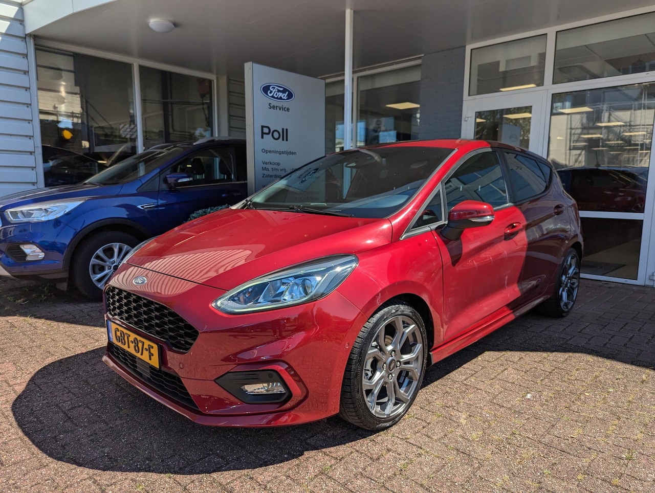 Ford Fiesta - 125pk EcoB Hybrid Automaat ST-Line X Navi Camera Ad Cruise Winter & Parking pack Full Opti - AutoWereld.nl