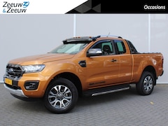 Ford Ranger - 2.0 EcoBlue Wildtrak Supercab | 1e eigenaar | Rollertop | Trekhaak | Navigatie |