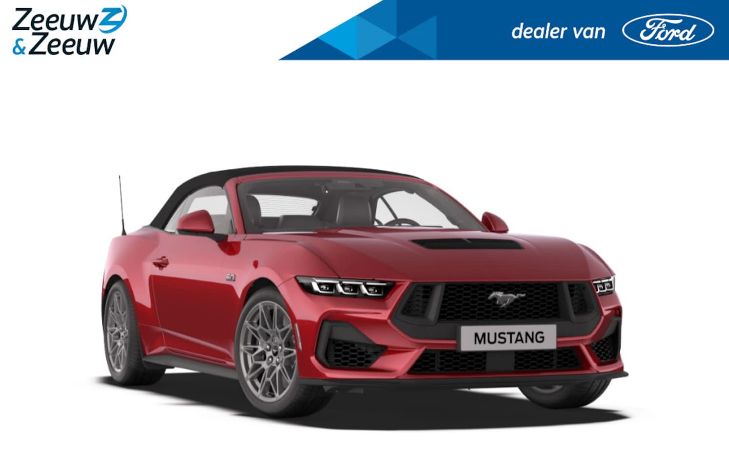 Ford Mustang Convertible - 5.0 V8 GT 446pk automaat | Nieuw te bestellen - AutoWereld.nl