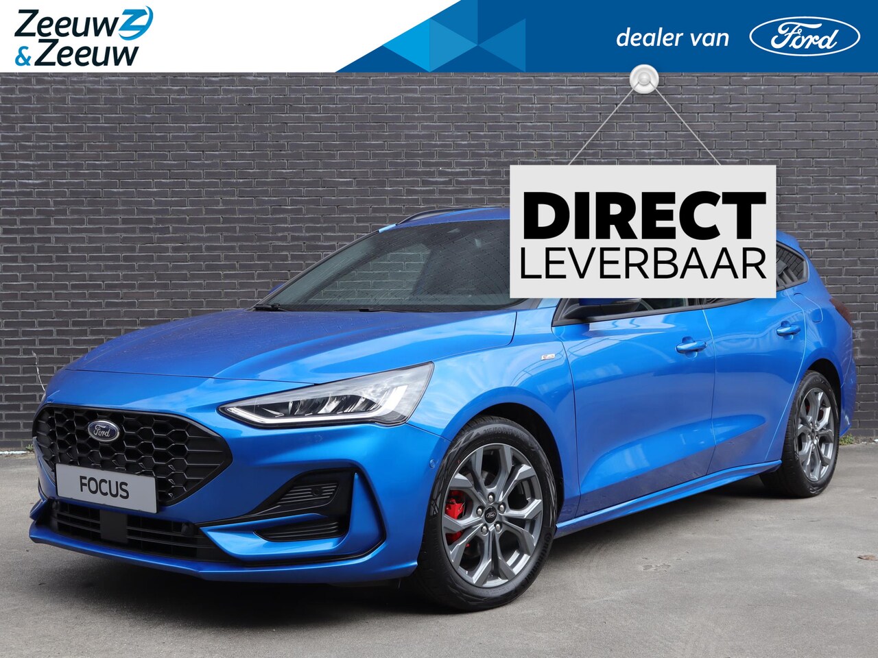 Ford Focus Wagon - 1.0 EcoBoost Hybrid ST Line X 125pk | €1.500.- korting | Direct leverbaar | Stoel- stuur e - AutoWereld.nl