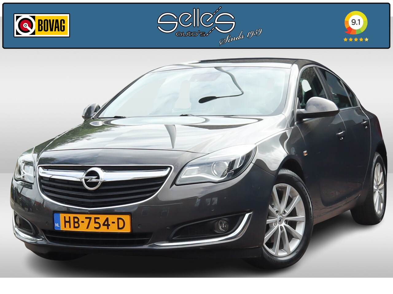 Opel Insignia - 1.4 T EcoFLEX Business+ | 17 Inch lichtmetalen velgen | Stoel verwarming | Trekhaak | Rese - AutoWereld.nl