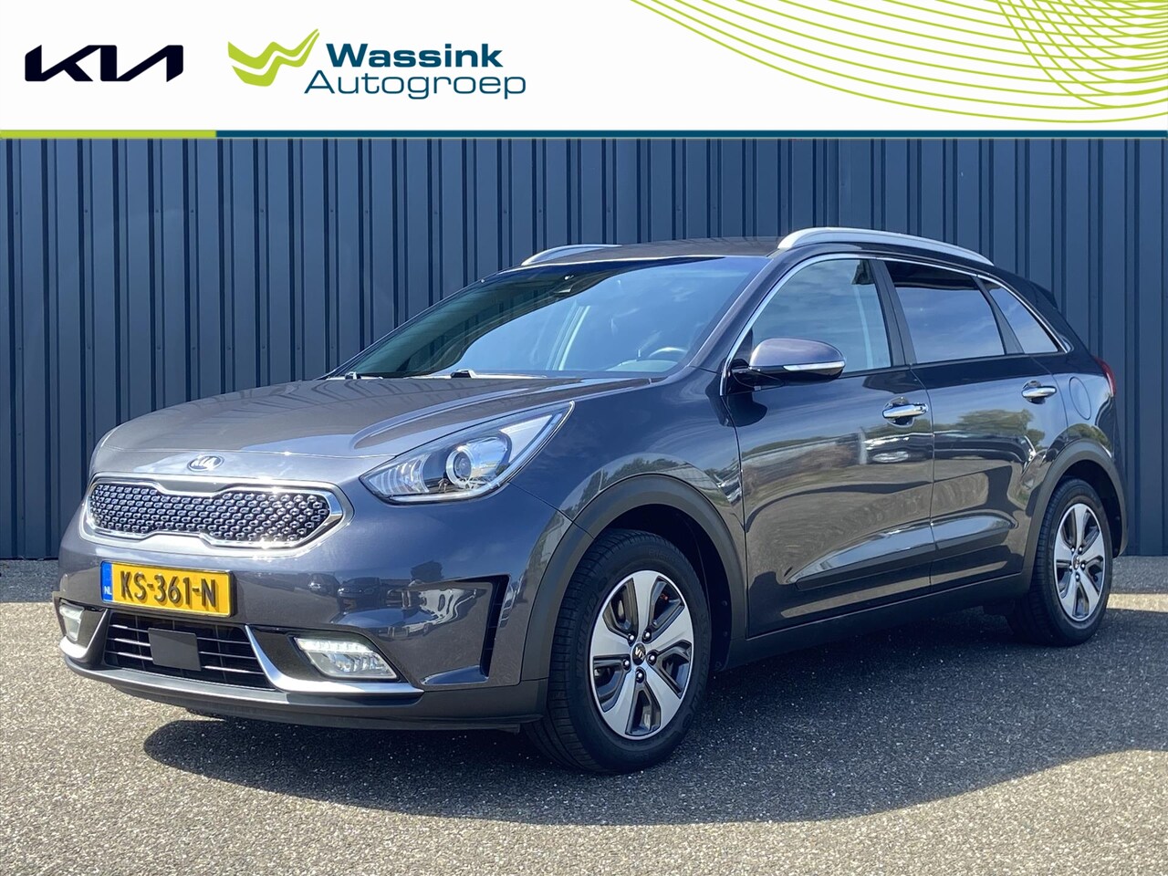 Kia Niro - 1.6 GDi Hybrid 141pk DCT6 BusinessLine Camera | Trekhaak ( 1.300kg) | Navi | Stoel\Stuurve - AutoWereld.nl