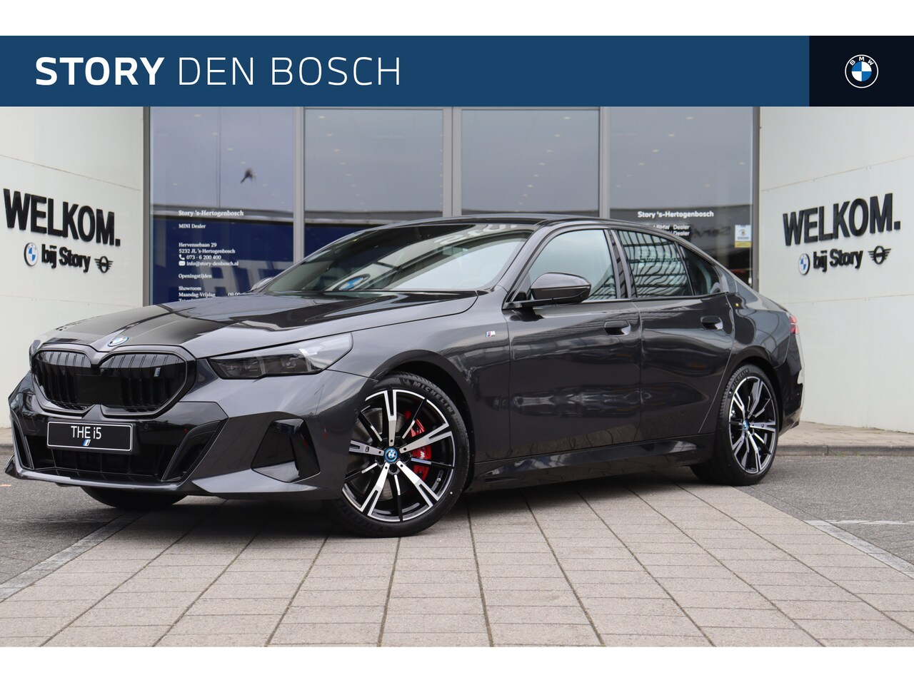 BMW i5 - eDrive40 High Executive M Sport 84 kWh / Adaptieve LED / Parking Assistant Plus / Stoelven - AutoWereld.nl