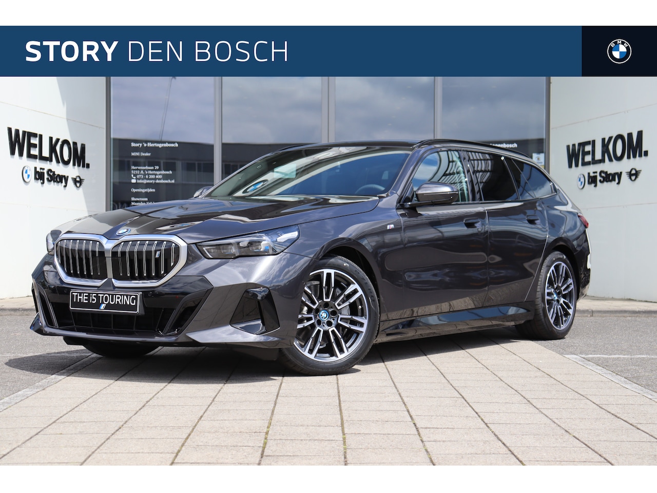 BMW i5 Touring - eDrive40 M Sport 84 kWh / Adaptieve LED / Parking Assistant / Stoelverwarming / M Sportond - AutoWereld.nl