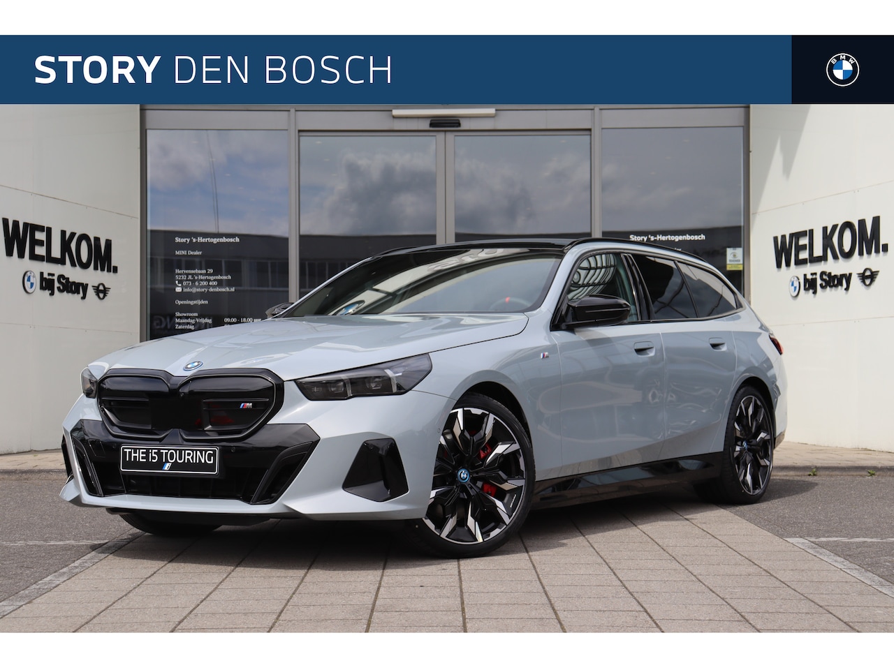 BMW i5 Touring - M60 xDrive High Executive 84 kWh / Panoramadak / Trekhaak / Adaptief M Onderstel Professio - AutoWereld.nl