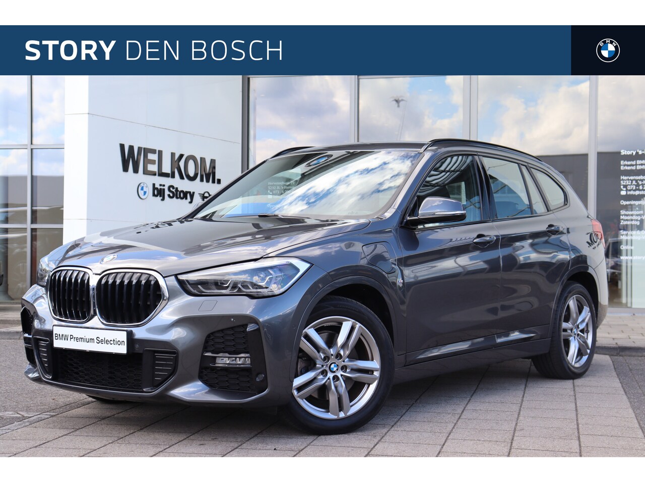 BMW X1 - xDrive25e High Executive M Sport Automaat / Sportstoelen / LED / Park Assistant / Navigati - AutoWereld.nl