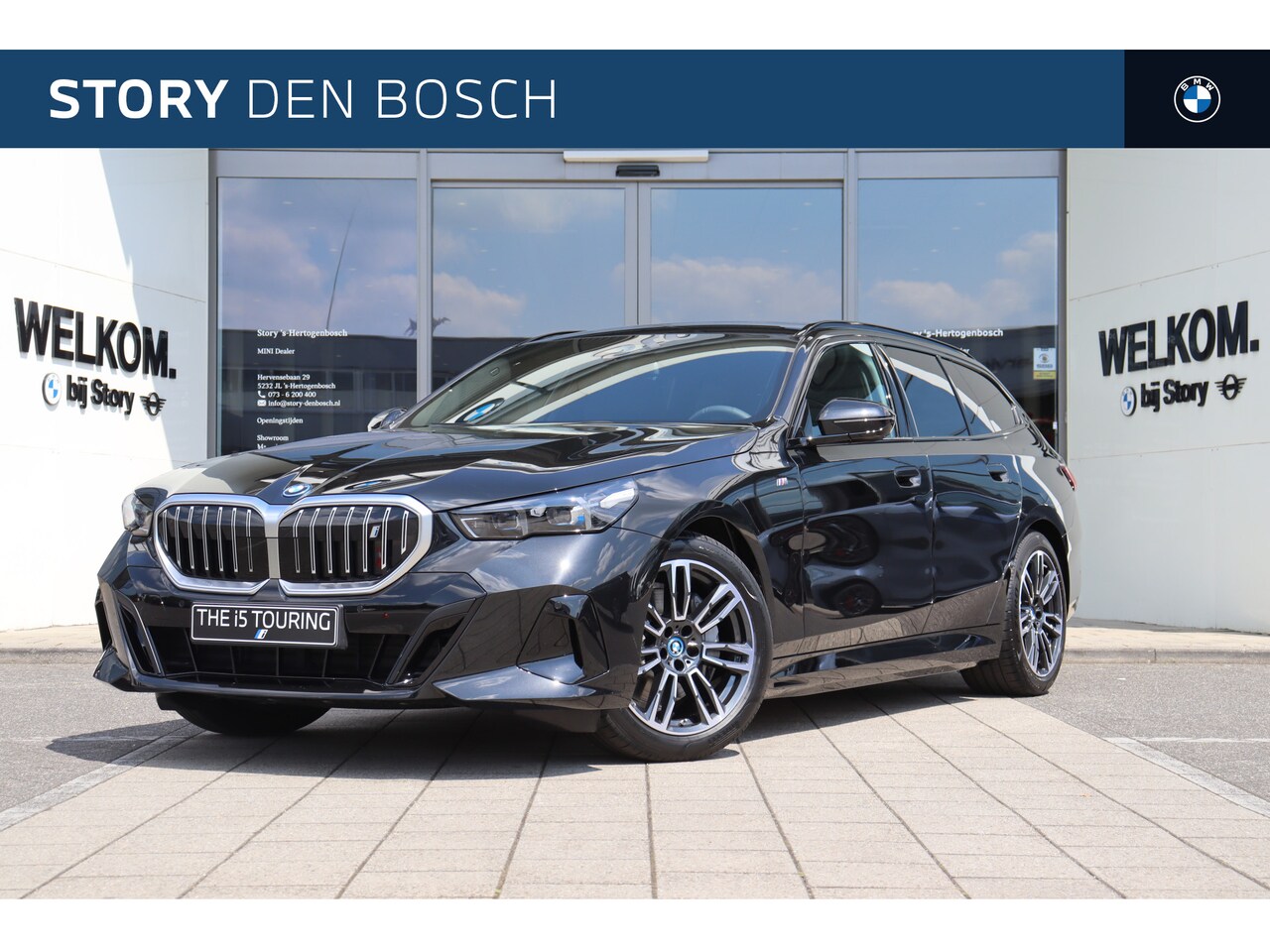 BMW i5 Touring - eDrive40 M Sport 84 kWh / Adaptieve LED / Parking Assistant / M Sportonderstel / Stoelverw - AutoWereld.nl