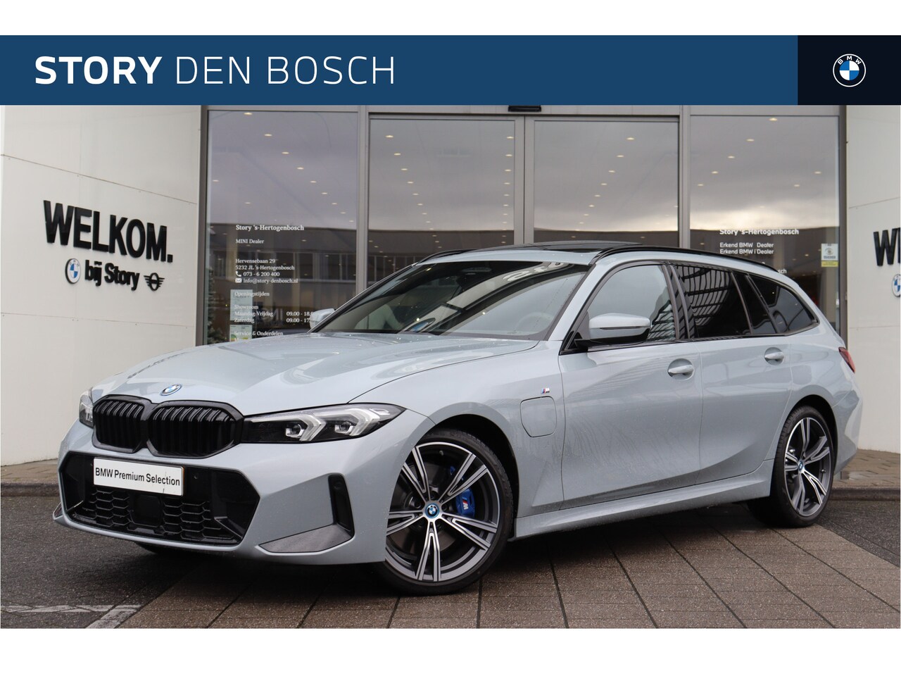 BMW 3-serie Touring - 320e M Sport Automaat / Panoramadak / Sportstoelen / Driving Assistant Professional / Wide - AutoWereld.nl