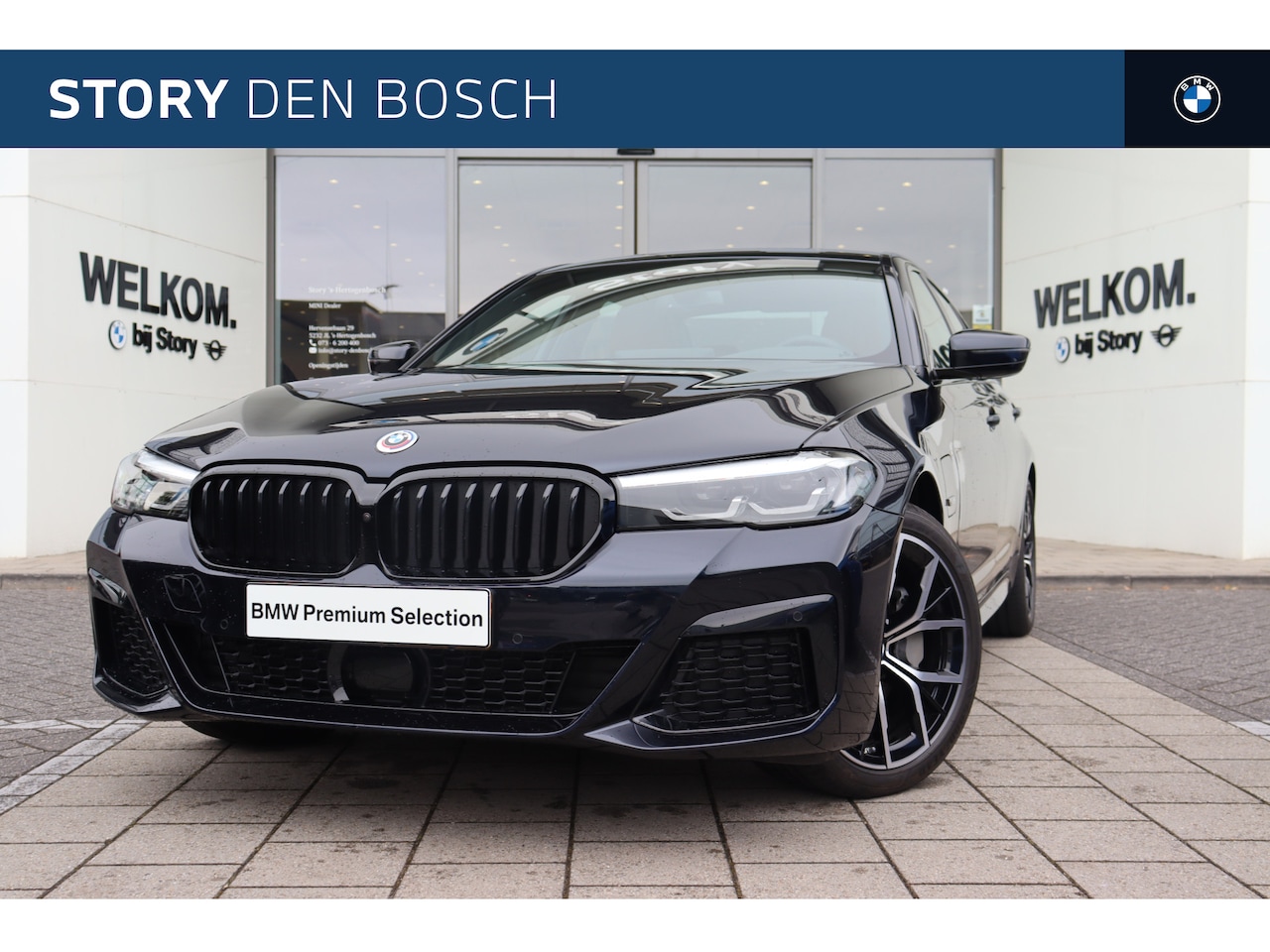 BMW 5-serie - 530e High Executive M Sport Automaat / BMW M 50 Jahre uitvoering / Trekhaak / Driving Assi - AutoWereld.nl