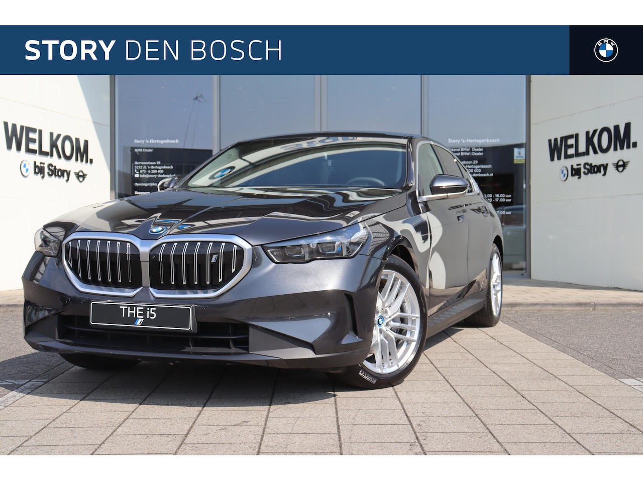 BMW i5 - eDrive40 High Executive 84 kWh / Adaptieve LED / Stoelventilatie / Parking Assistant Plus - AutoWereld.nl