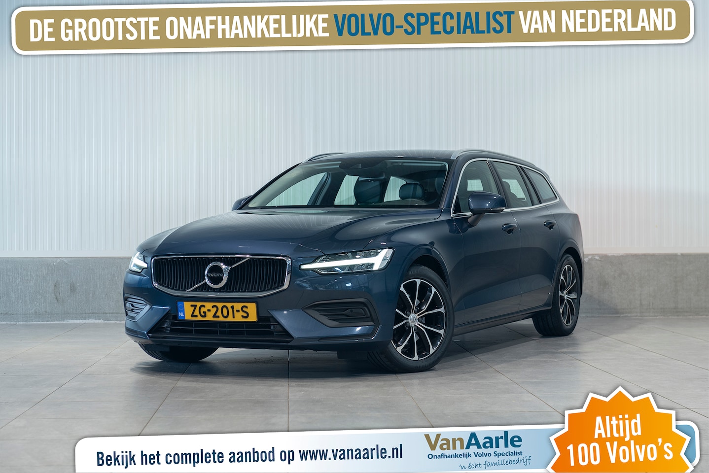 Volvo V60 - D4 Aut. Momentum Pro Navigatie CruiseControl OnCall 190pk - AutoWereld.nl