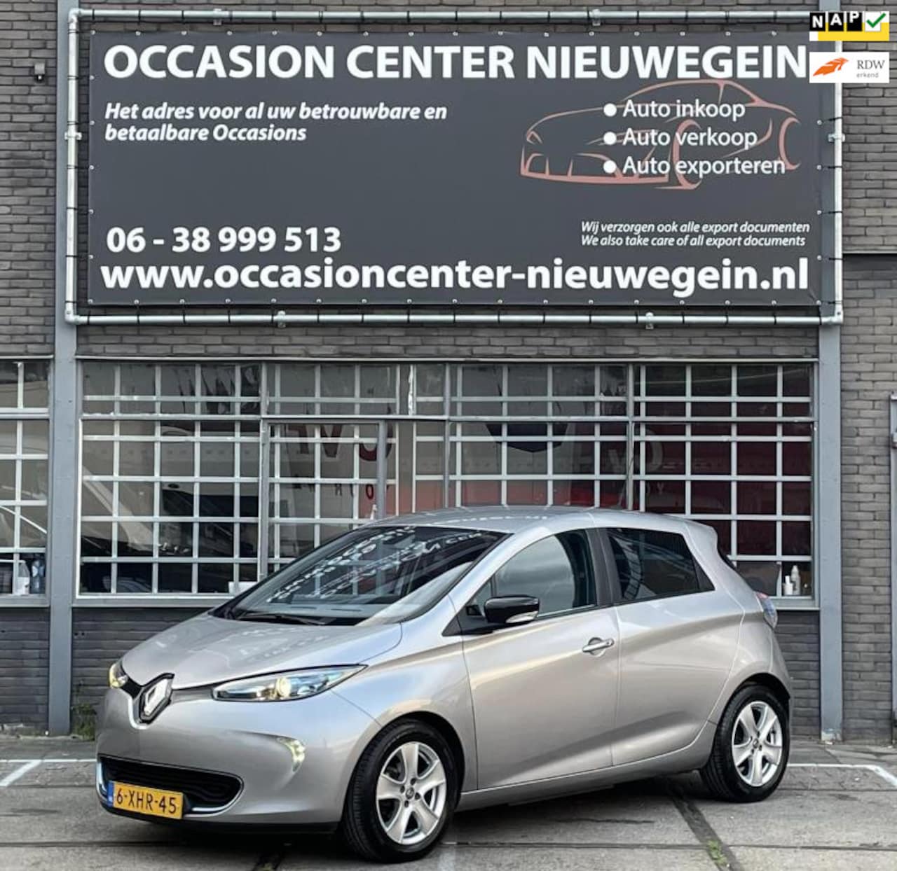 Renault Zoe - Q210 Zen Quickcharge 22 kWh KOOPACCU/ECC/PDC/NAP - AutoWereld.nl