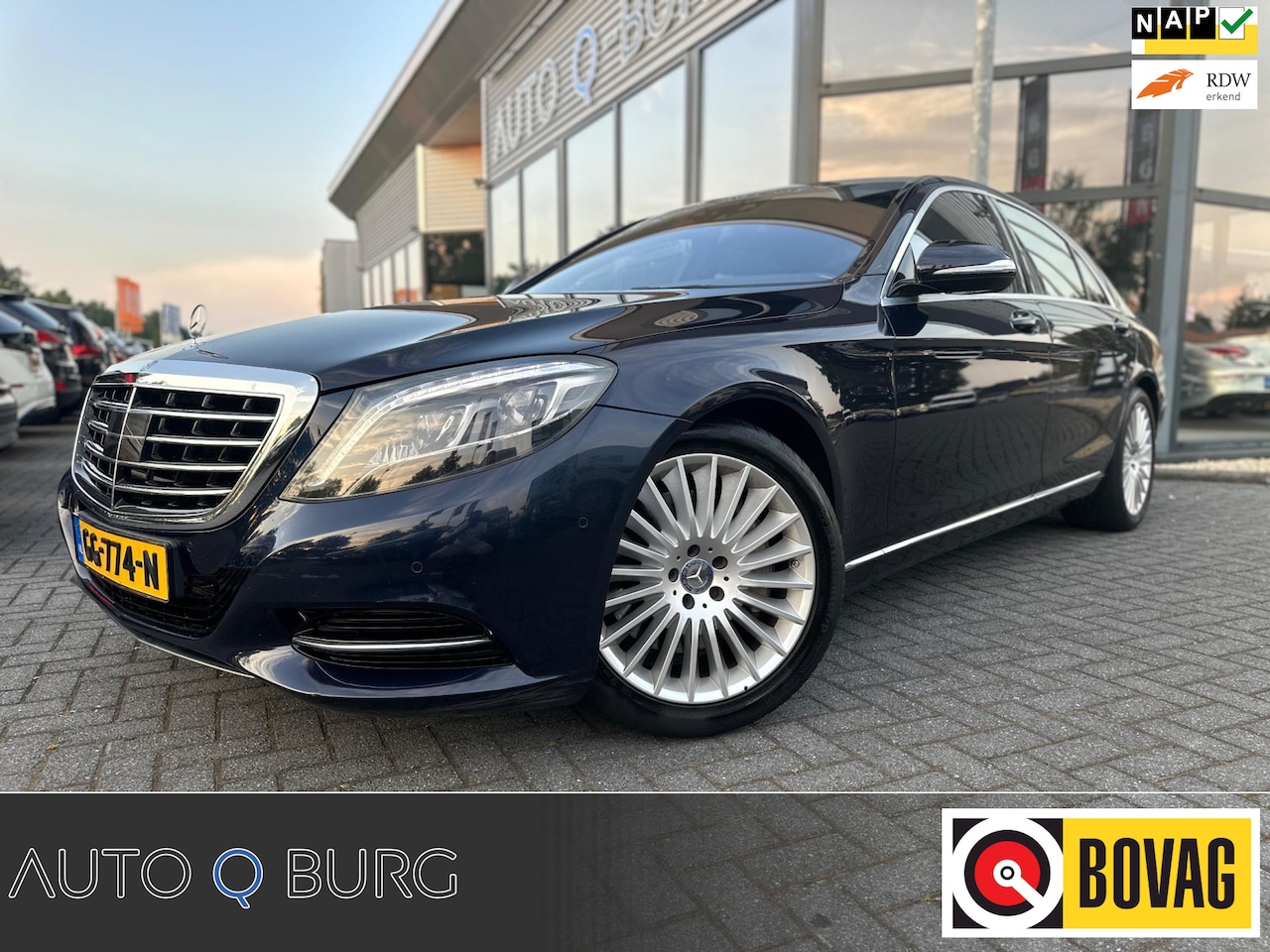 Mercedes-Benz S-klasse - 500 PLUG-IN HYBRID Lang Prestige | Massage | Soft Close | Navi | Led | Org NL - AutoWereld.nl