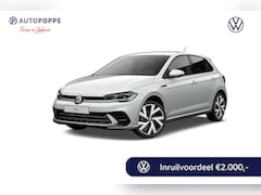 Volkswagen Polo - 1.0 TSI 95 5MT R-Line Edition | 'App-Connect' draadloze smartphone integratie | Achterlich