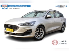 Ford Focus Wagon - 1.0 EcoBoost Hybrid Connected | Incl. 12 maanden Garantie | Trekhaak | Parkeersensoren V+A