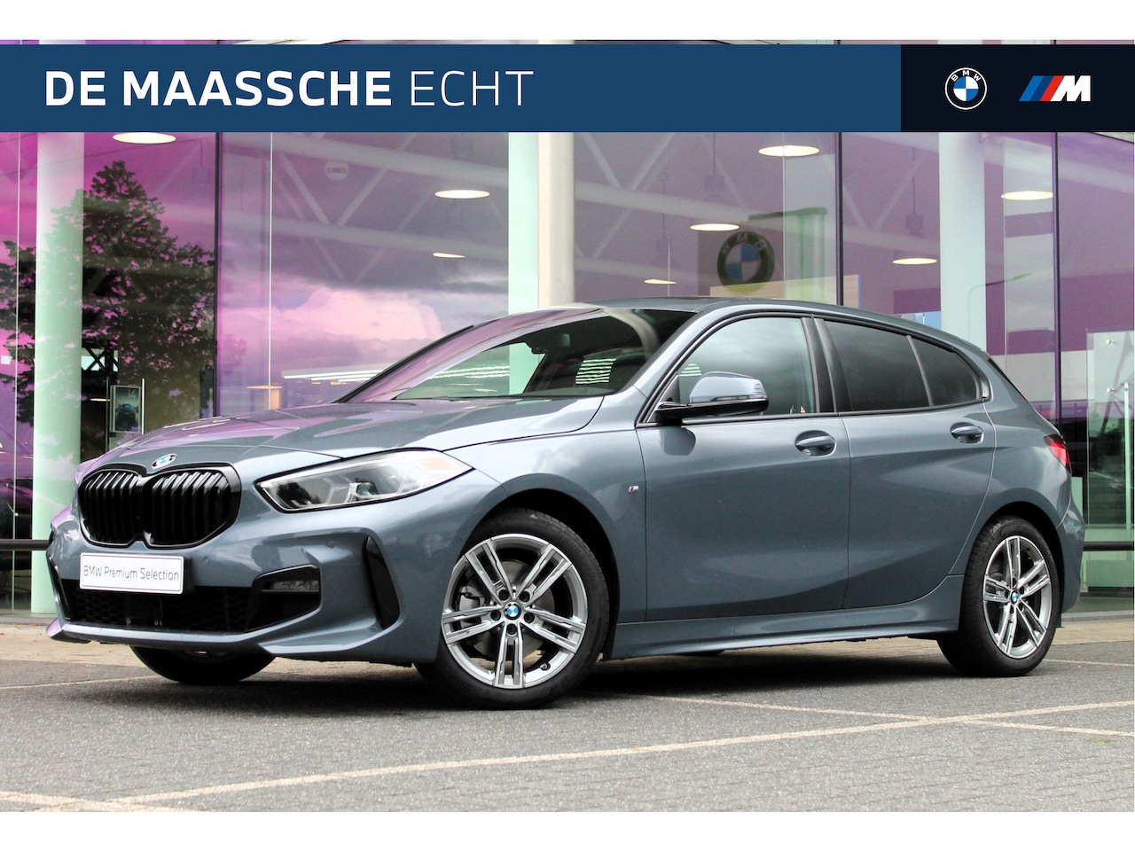 BMW 1-serie - 118i Executive M Sport Automaat / Panoramadak / Sportstoelen / LED / M Sportonderstel / Pa - AutoWereld.nl