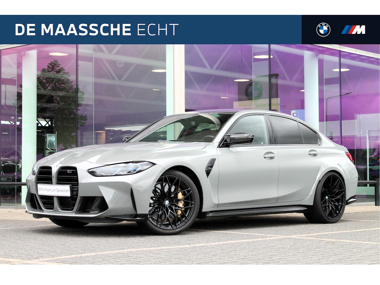 BMW M3 - 3-serie xDrive Competition Automaat / M Carbon-keramisch remmen / Laserlight / M Carbon ku - AutoWereld.nl