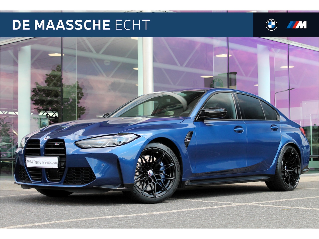 BMW M3 - 3-serie xDrive Competition Automaat / BMW M 50 Jahre uitvoering / M Sportstoelen / Laserli - AutoWereld.nl