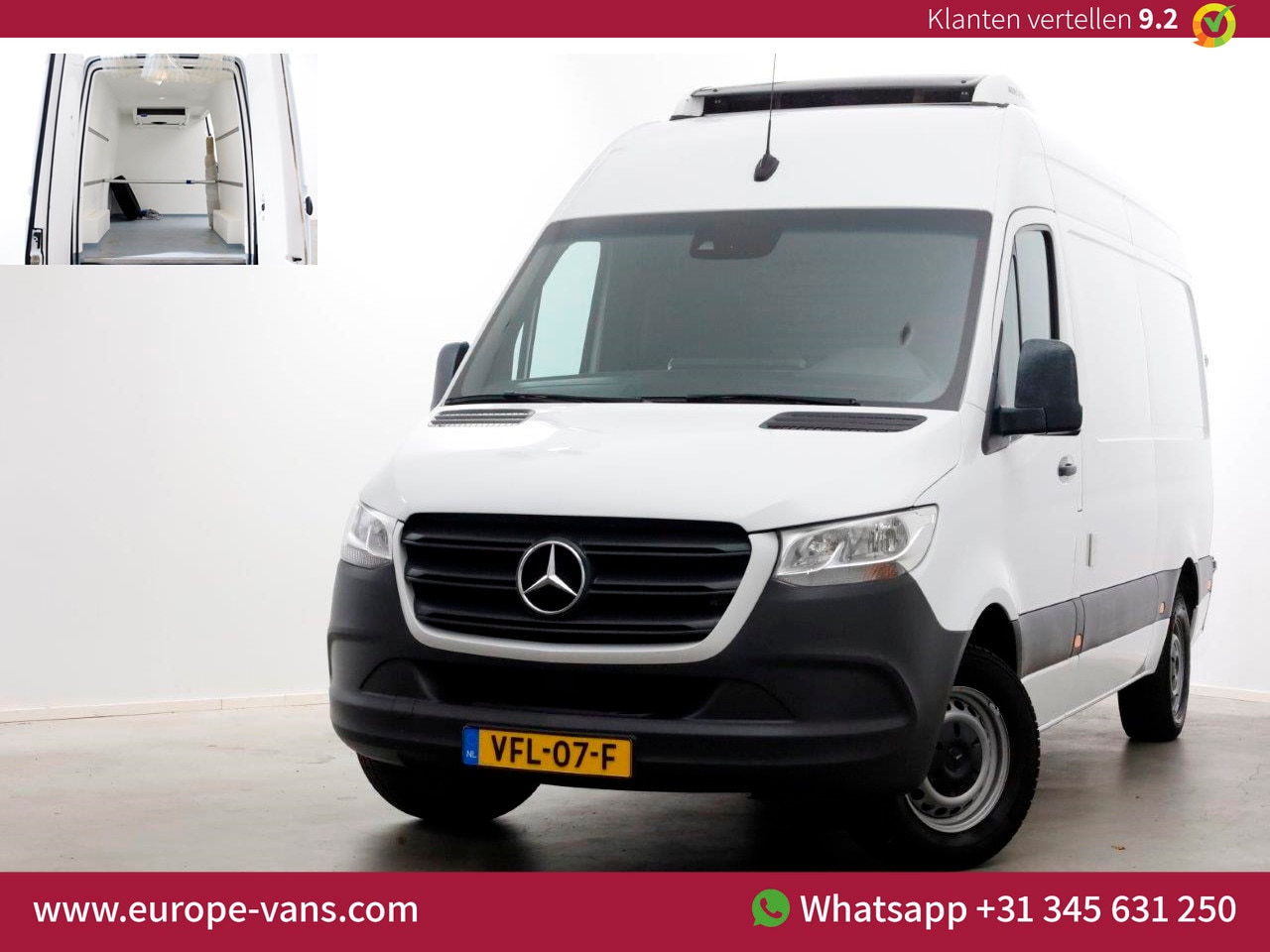 Mercedes-Benz Sprinter - 316 CDI 163pk RWD L2H2 Koelwagen 12V/230V Vriezer 03-2020 - AutoWereld.nl