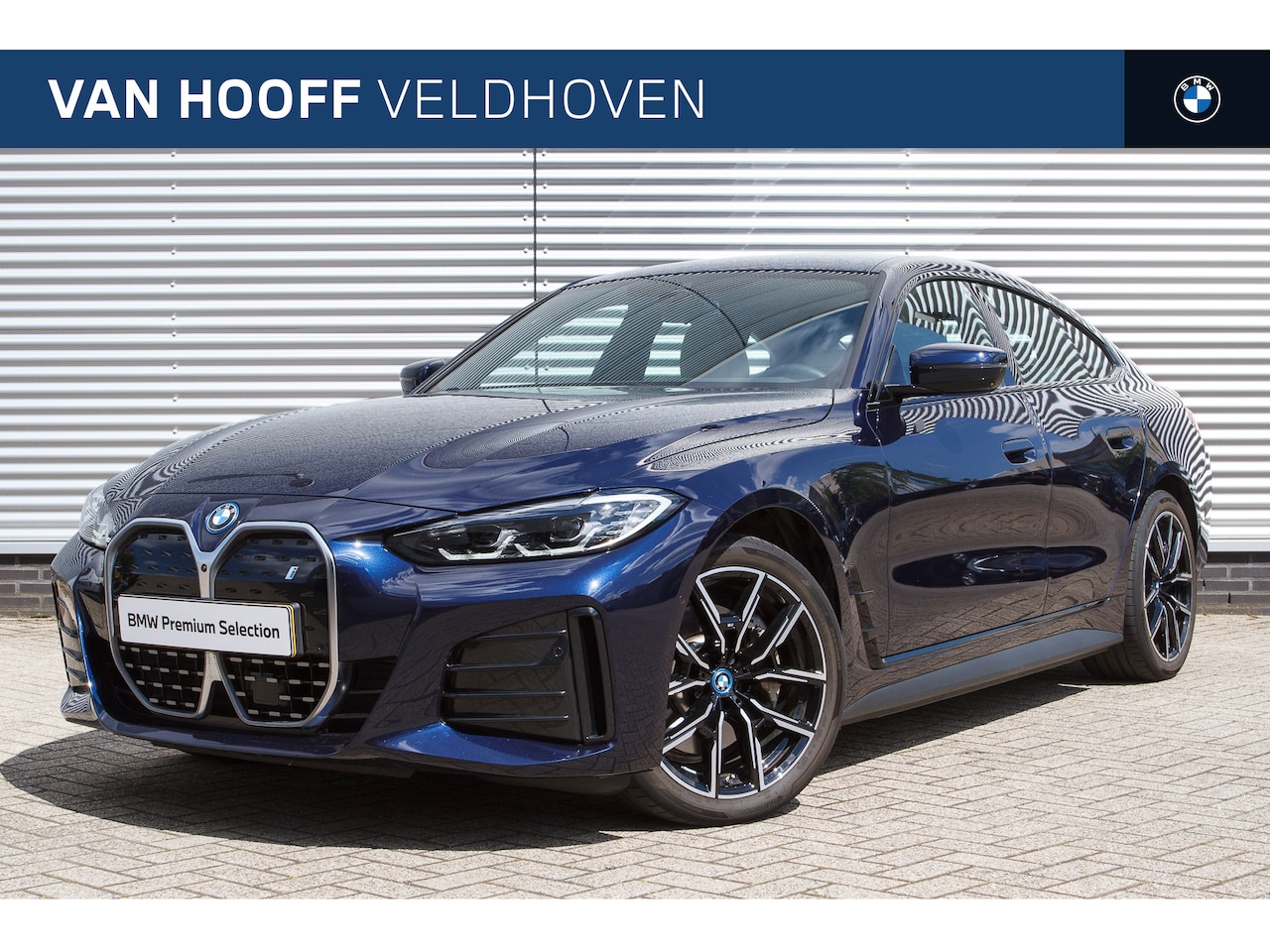 BMW i4 - eDrive40 High Executive M Sport 84 kWh / M Adaptief onderstel / Parking Assistant Plus / A - AutoWereld.nl