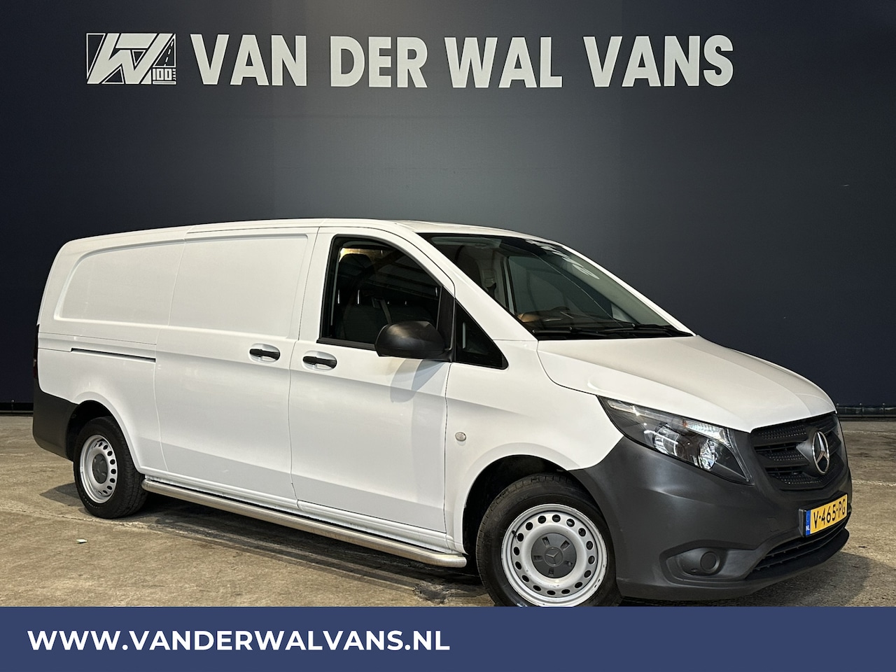 Mercedes-Benz Vito - 111 CDI L3H1 XL Euro6 Airco | Sidebars | Oprijplaat | Bijrijdersbank Achterklep - AutoWereld.nl